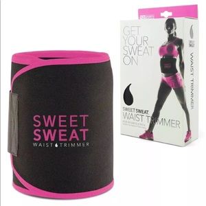 Pink sweet sweat waist trimmer